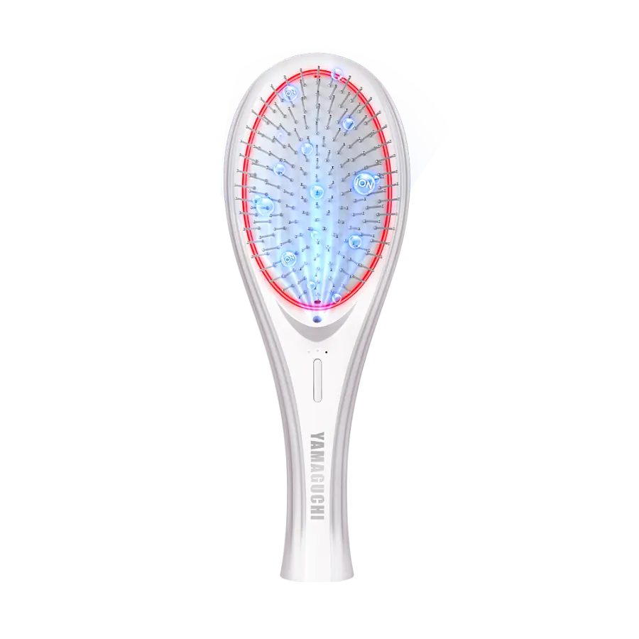Массажная расческа с миостимуляцией Yamaguchi EMS Hair Brush